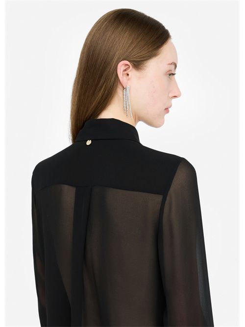 Camicia con perle LIU JO | CF5302TS869/22222